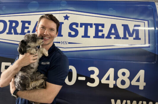 Dream Steam Residential Pet Stain and Odor Cleaning - Mark and Pet